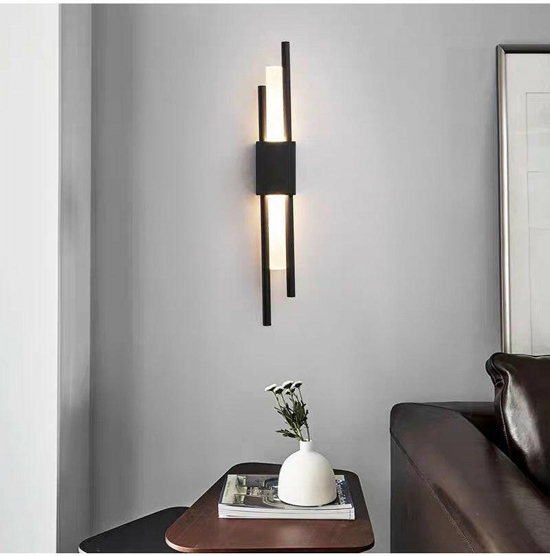 All Copper Bedside Lamp Wall Lamp Free Wiring Living Room Bedroom Modern Minimalist Tv Background Wall.