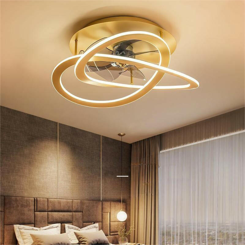 Bedroom Fan Lamp Suction Ceiling Dining Room Modern Simplicity.